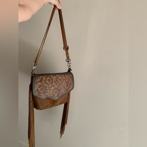 Myra bag cowhide crossbody purse